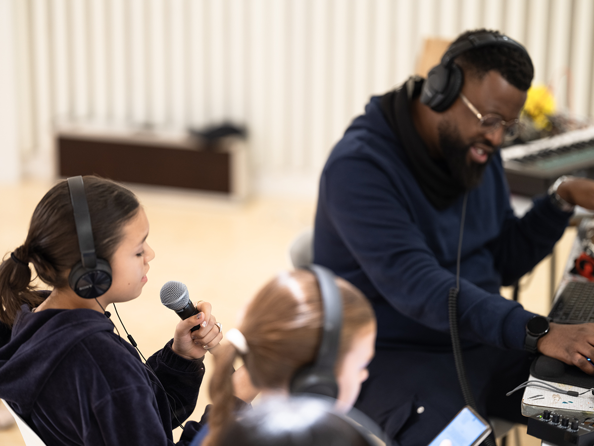 Mobilizing Citizenship workshop by Alchemy, Are You Listening?, autumn 2024. Photos: Helle Navratil / Kunsthall Stavanger