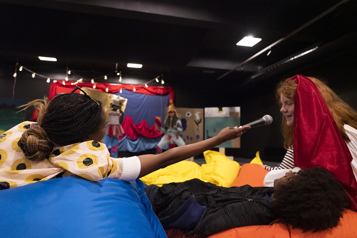 Mobilizing Citizenship workshop by Lex Brown, Melodrama, spring 2022. Photos: Helle Navratil / Kunsthall Stavanger.