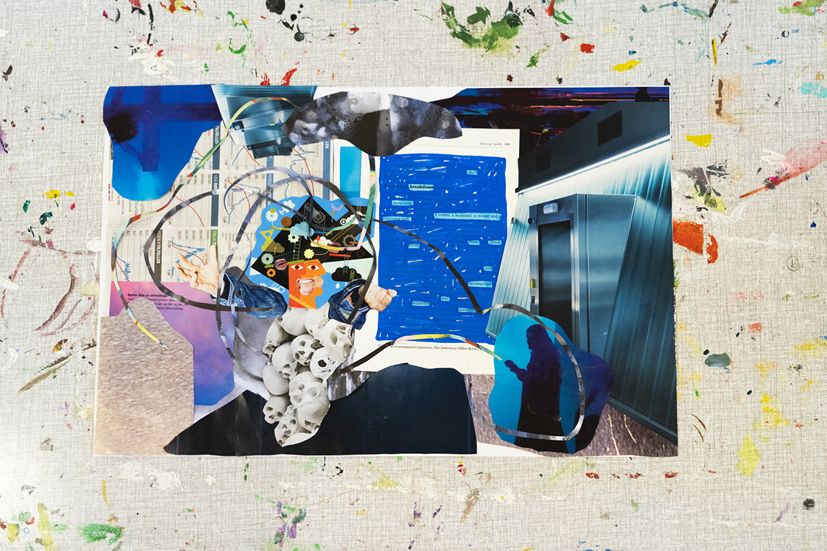 Mobilizing Citizenship workshop by Delali Ayivor, Self as Archive, spring 2022. Photos by Helle Navratil / Kunsthall Stavanger.