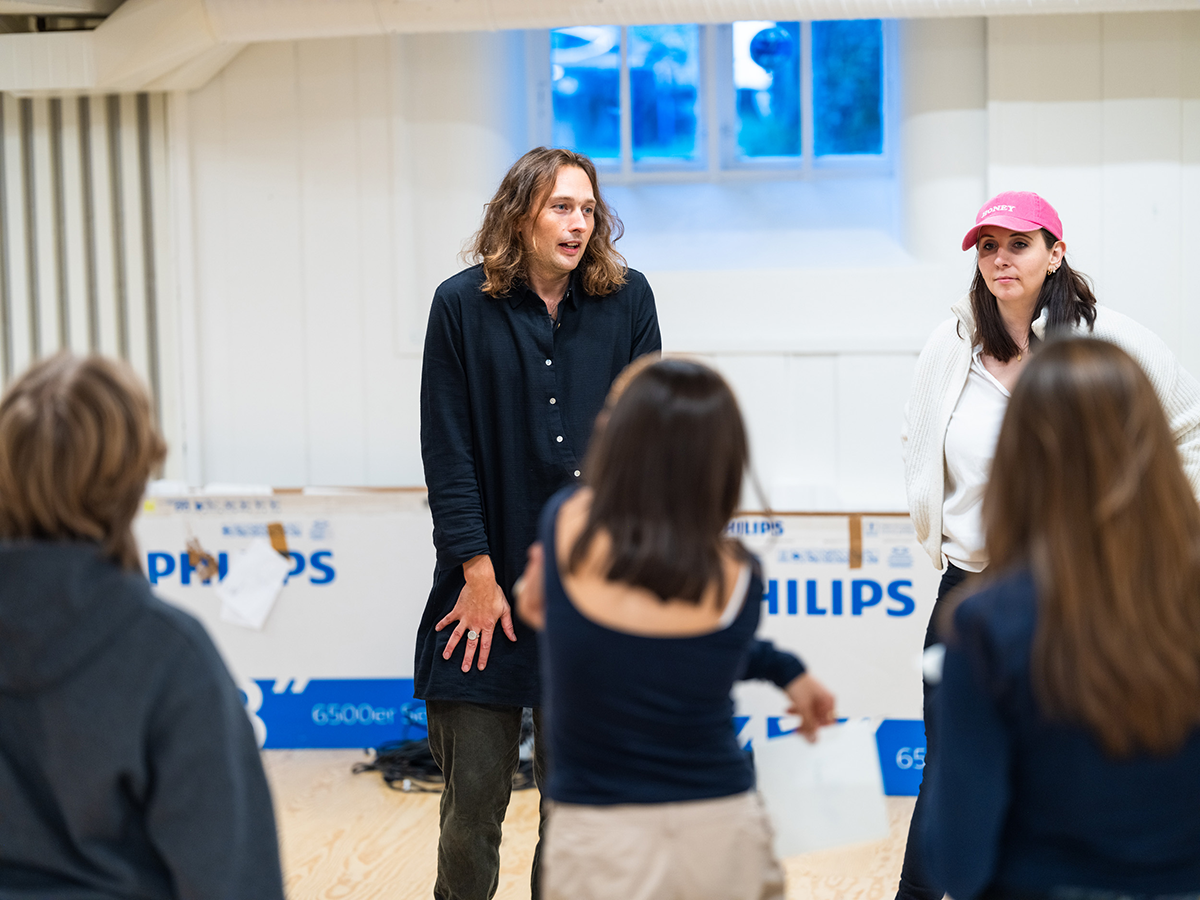 Mobilizing Citizenship workshop by Alchemy, Are You Listening?, autumn 2024. Photo: Helle Navratil / Kunsthall Stavanger